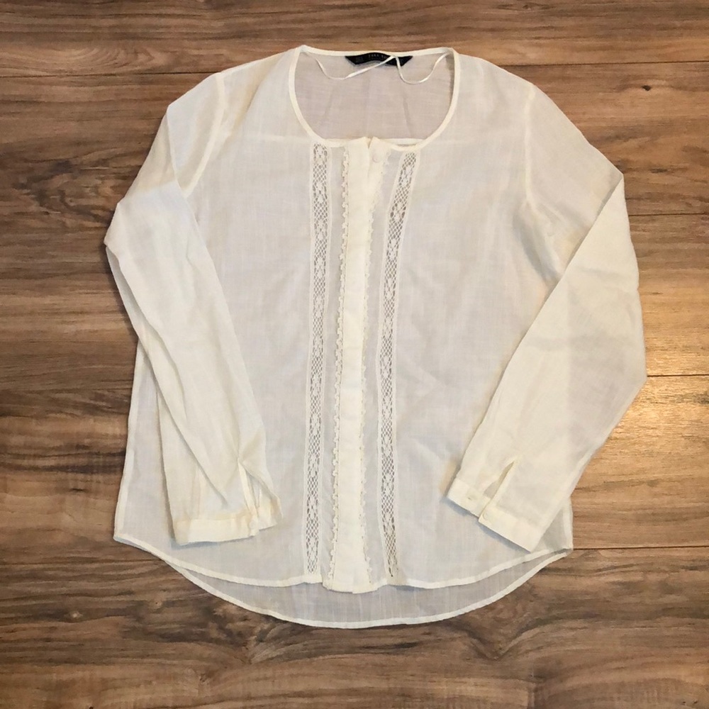 Zara button down shirt
